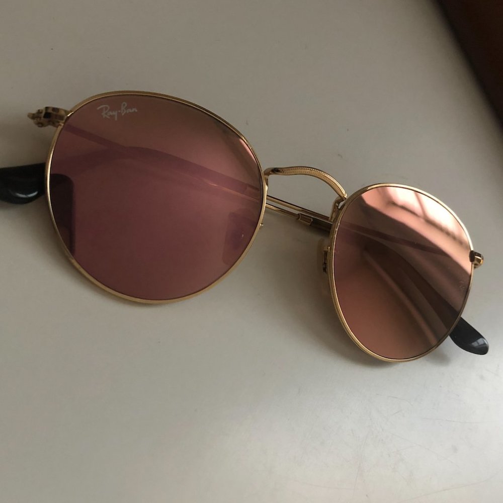 Round Flash Lenses Ray-Ban Sunglasses